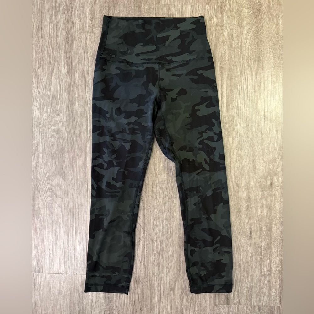 Lululemon Athletica Align Crop Legging in Camo Print